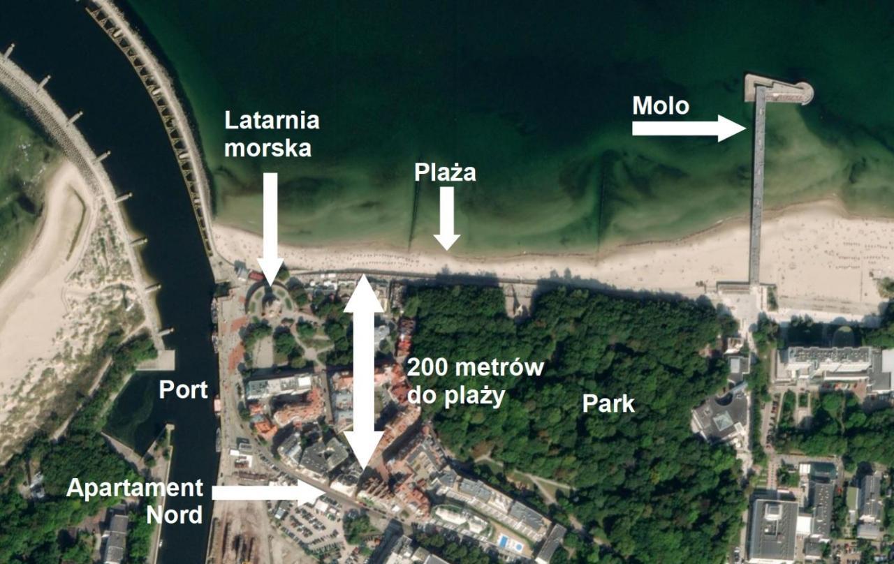 Apartament Nord Kołobrzeg Buitenkant foto